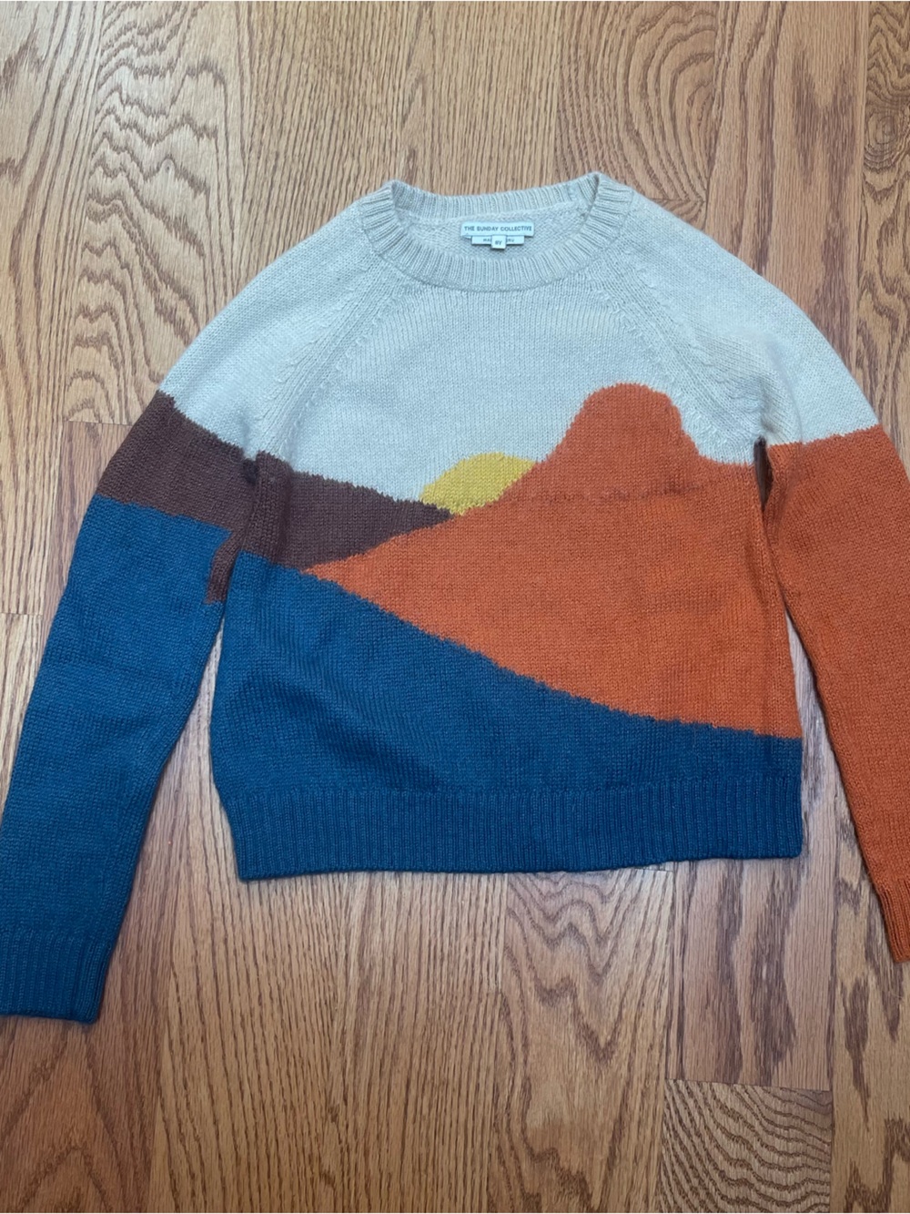 Colorblock Knit Sweater - Picture 3 of 3